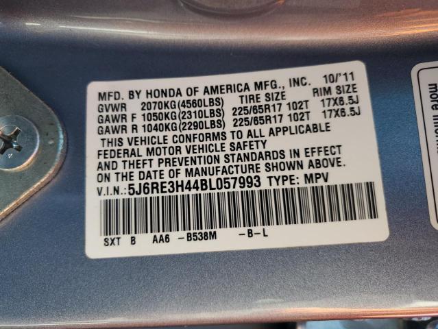 2011 HONDA CR-V SE - 5J6RE3H44BL057993