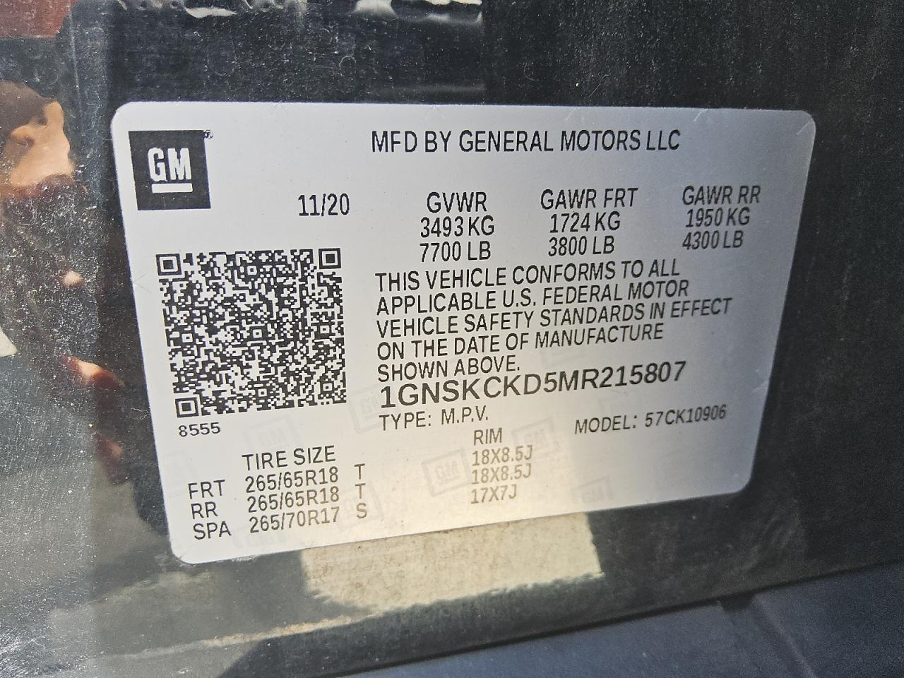 CHEVROLET SUBURBAN K1500 LT