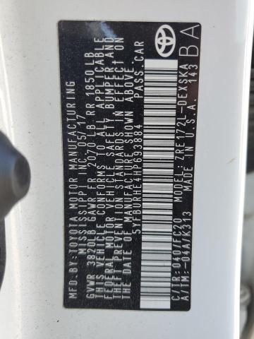 2017 TOYOTA COROLLA L - 5YFBURHE4HP693884