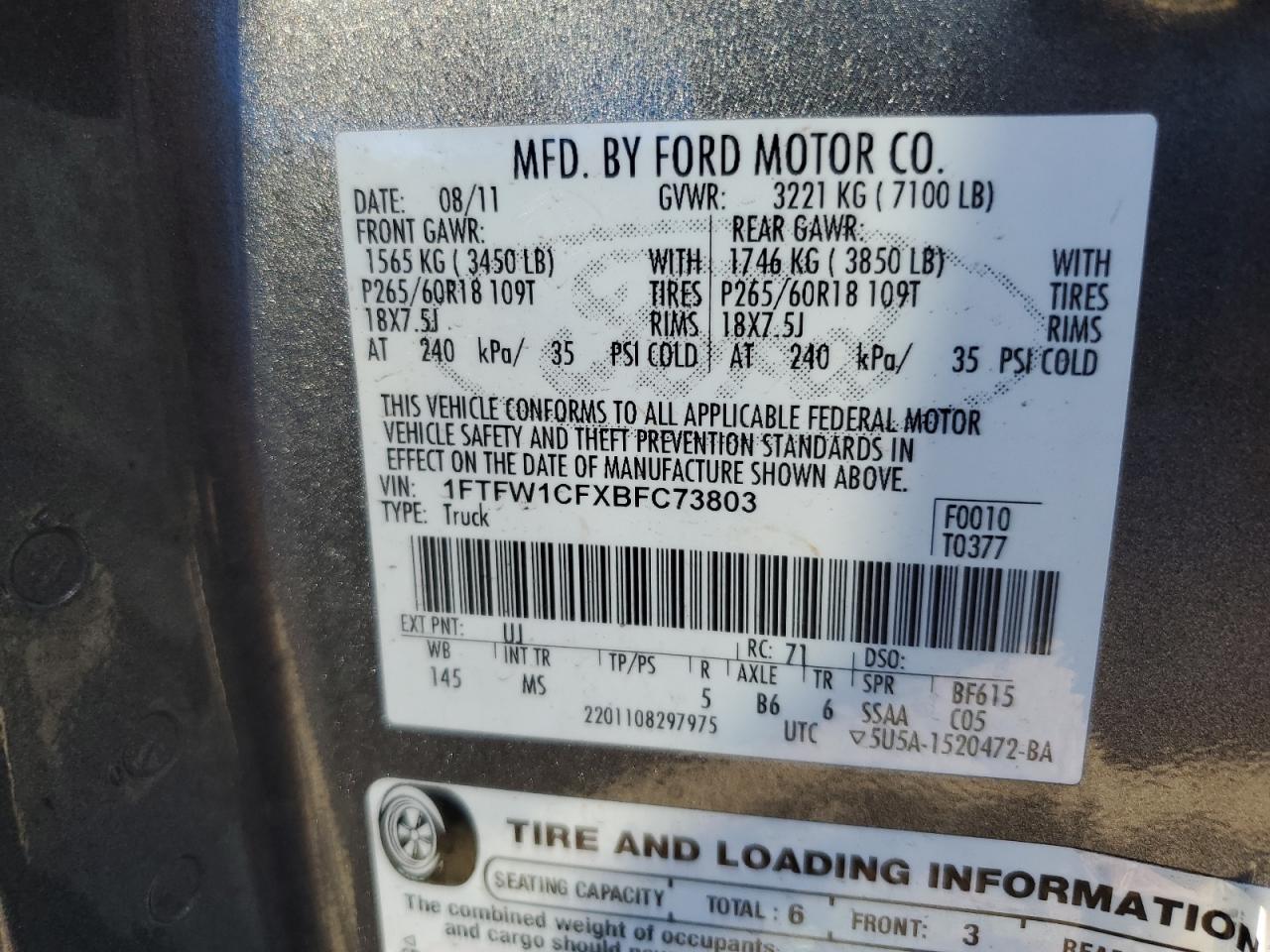 FORD F-150 SUPERCREW