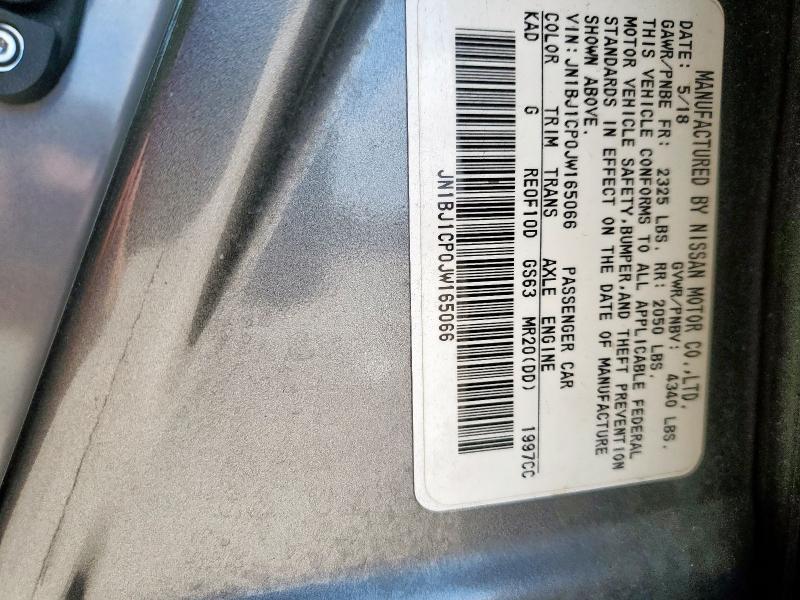 2018 NISSAN ROGUE SPOR - JN1BJ1CP0JW165066