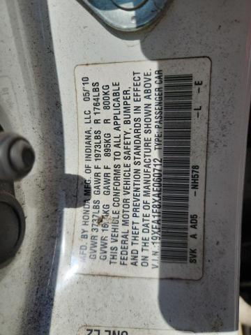 2010 HONDA CIVIC EX #3286584152