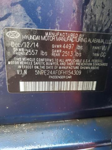 2015 HYUNDAI SONATA SE #3293368424