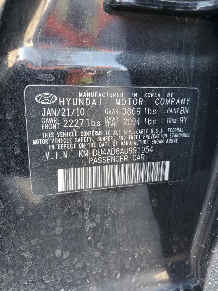 HYUNDAI ELANTRA BLUE