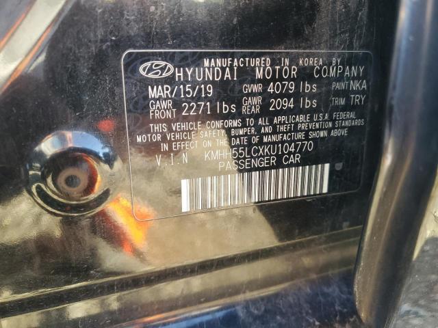 2019 HYUNDAI ELANTRA GT KMHH55LCXKU104770