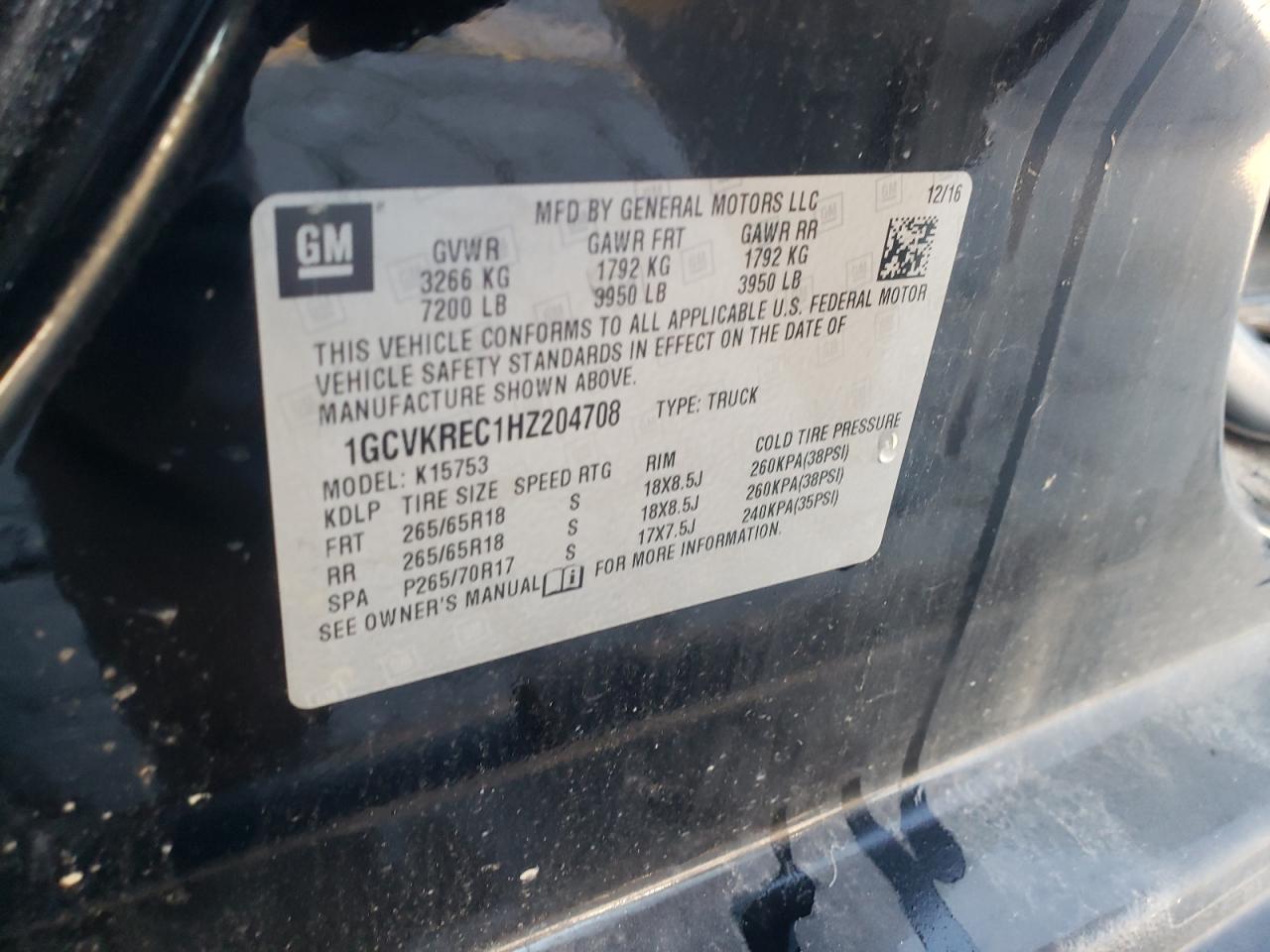 CHEVROLET SILVERADO K1500 LT