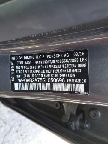 2016 PORSCHE PANAMERA S #3283971804