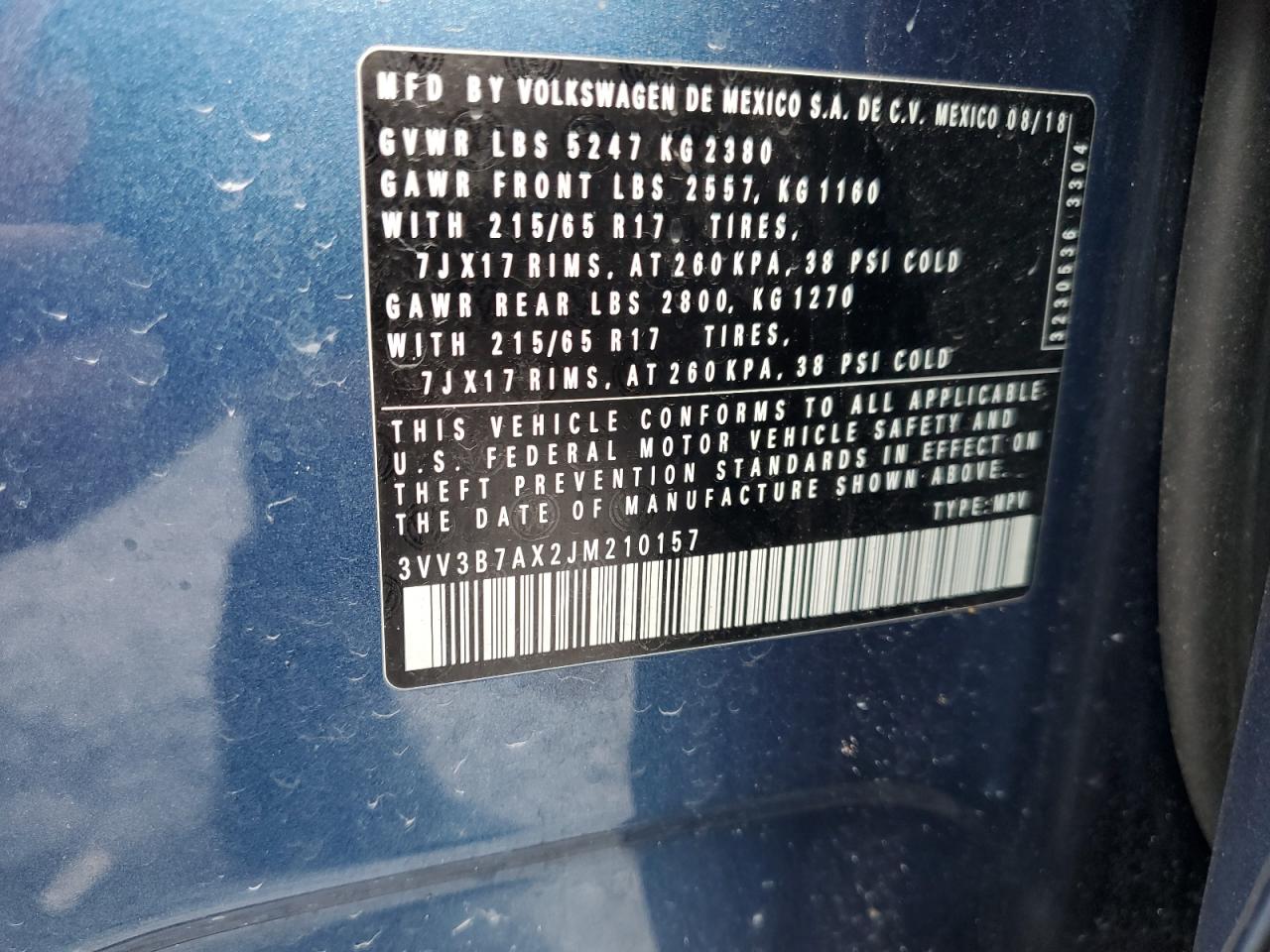 VOLKSWAGEN TIGUAN SE