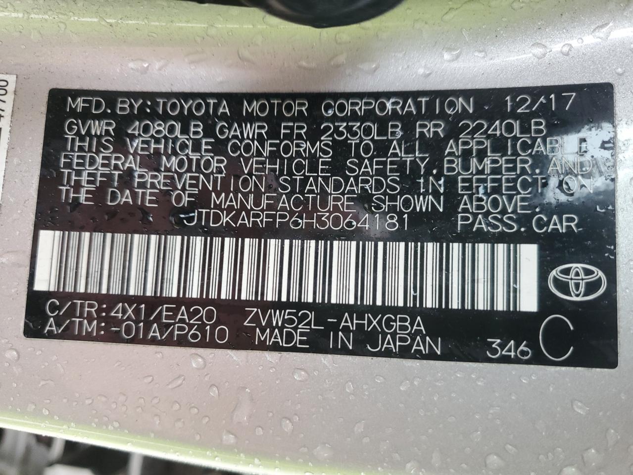 TOYOTA PRIUS PRIME PRIUS PRIM