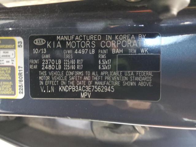 2014 KIA SPORTAGE B - KNDPB3AC3E7562945