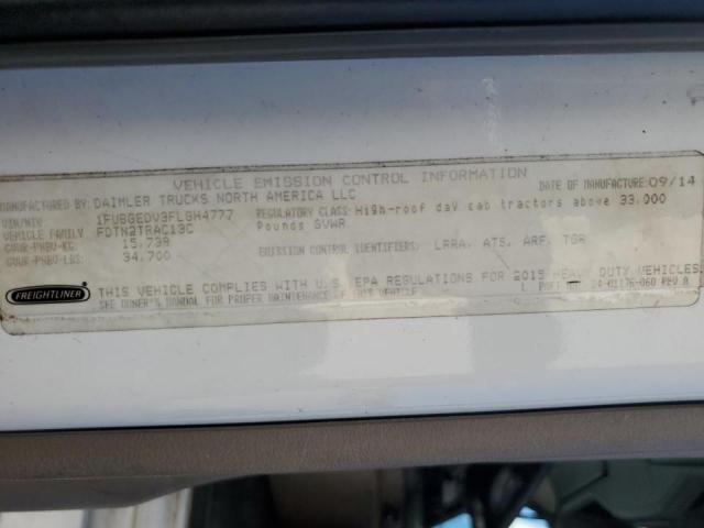 2015 FREIGHTLINER CASCADIA #3284586322