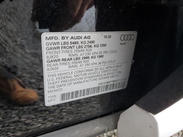 2021 AUDI Q5 PRESTIG #3297105487