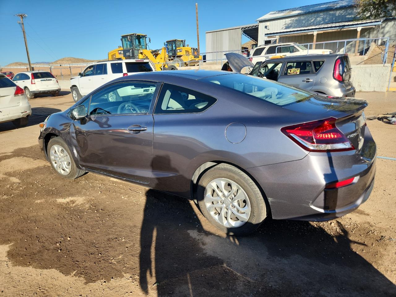Lot #3310362953 2014 HONDA CIVIC LX