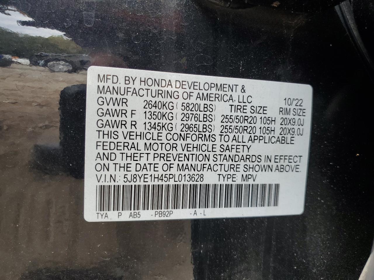 ACURA MDX TECHNOLOGY