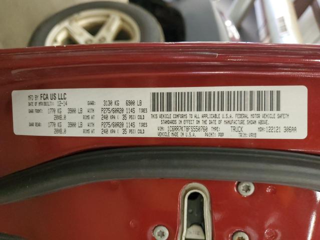 2015 RAM 1500 ST - 1C6RR7KT8FS550760