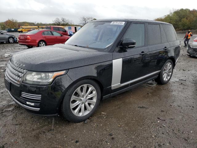 2016 LAND ROVER RANGE ROVE - SALGS2KF8GA258558