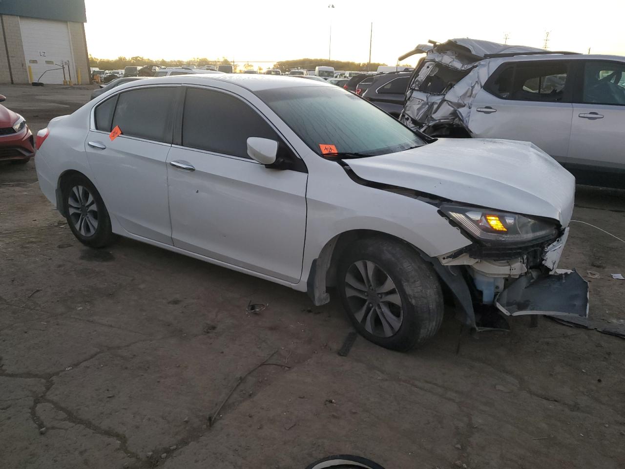 Lot #3302822891 2014 HONDA ACCORD LX