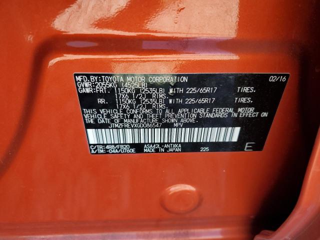 2016 TOYOTA RAV4 LE #3302913052