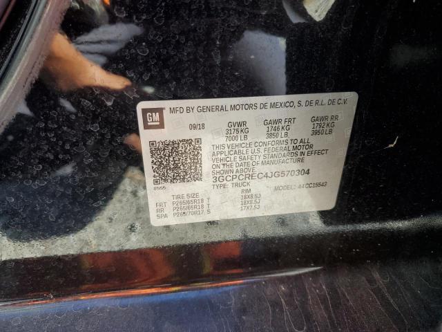 2018 CHEVROLET SILVERADO - 3GCPCREC4JG570304