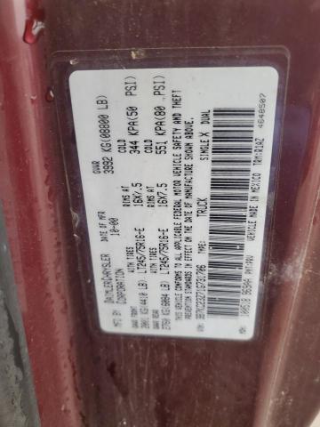 2001 DODGE RAM 2500 #3287510996