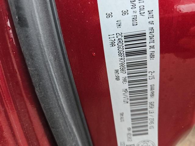 2015 DODGE GRAND CARA - 2C4RDGDG6FR700907