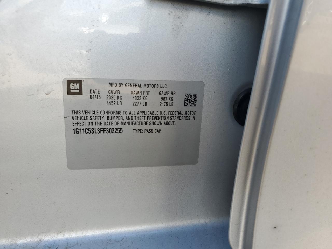 CHEVROLET MALIBU 1LT