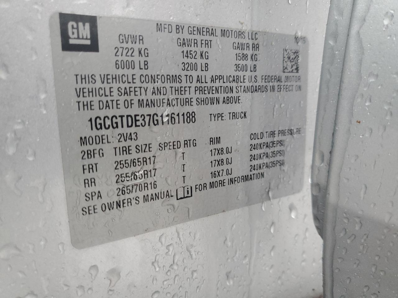 CHEVROLET COLORADO Z71