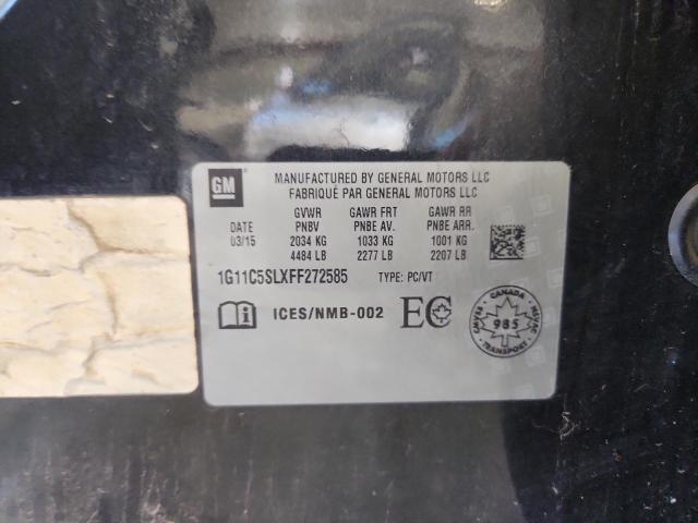 2015 CHEVROLET MALIBU 1LT - 1G11C5SLXFF272585