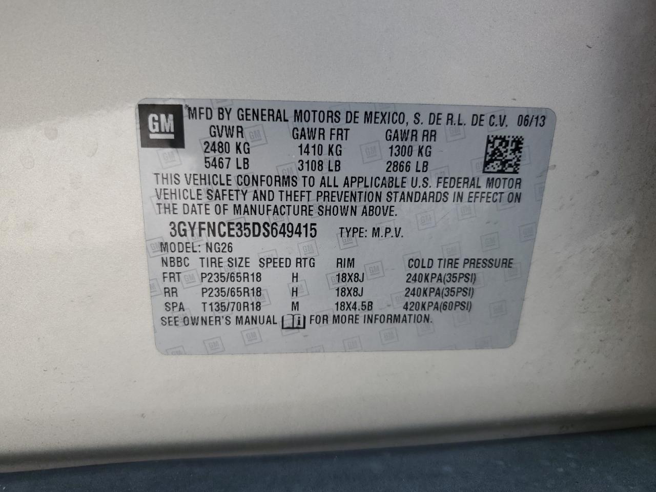 CADILLAC SRX LUXURY COLLECTION