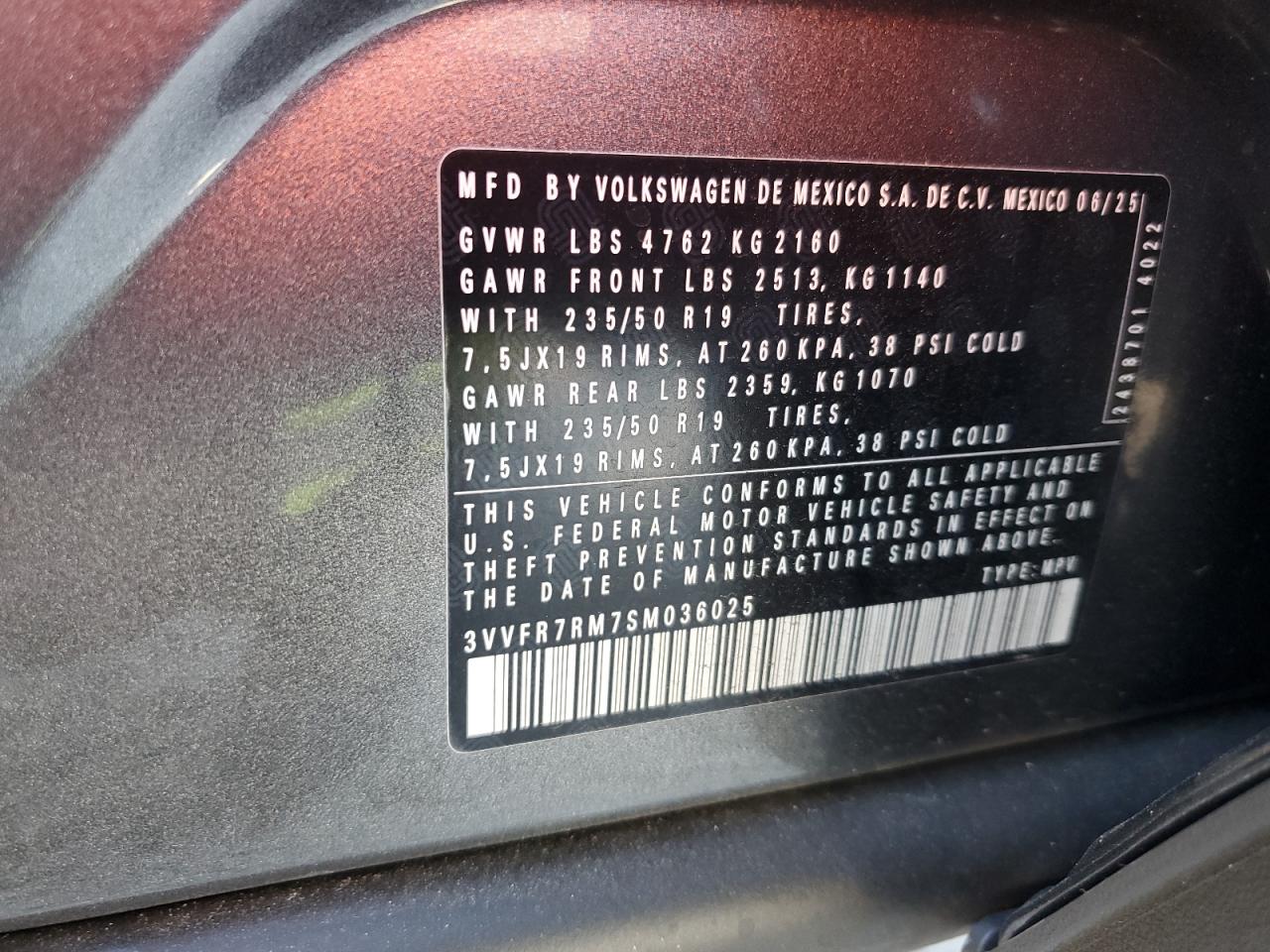 VOLKSWAGEN TIGUAN SE