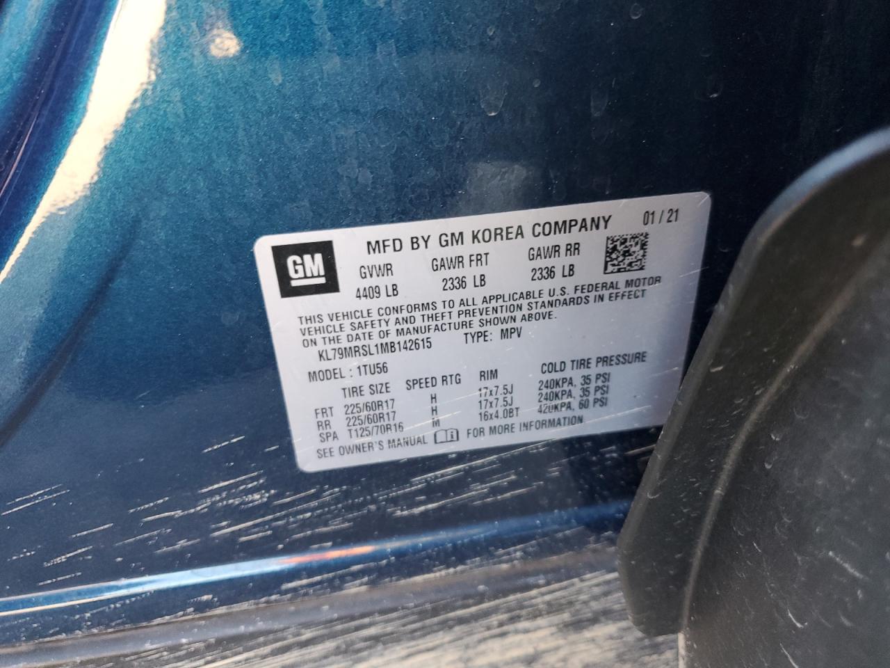 CHEVROLET TRAILBLAZER LT