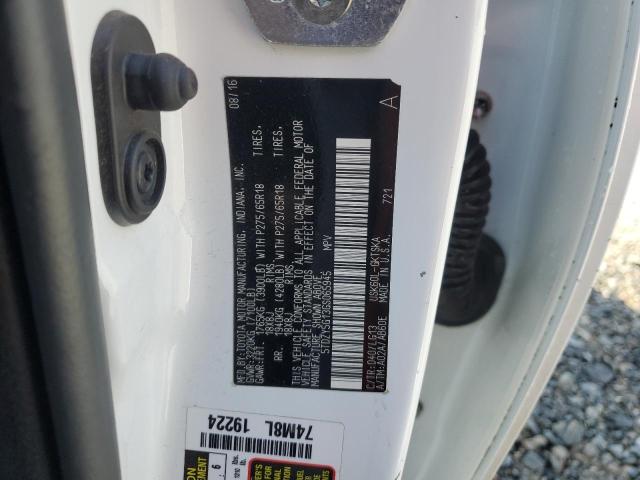 2016 TOYOTA SEQUOIA SR 5TDZY5G13GS065945