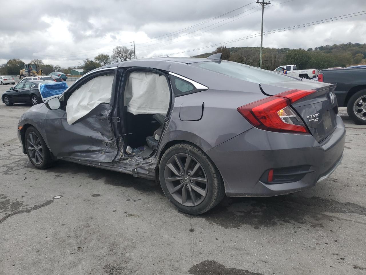 Lot #3311654241 2020 HONDA CIVIC EXL