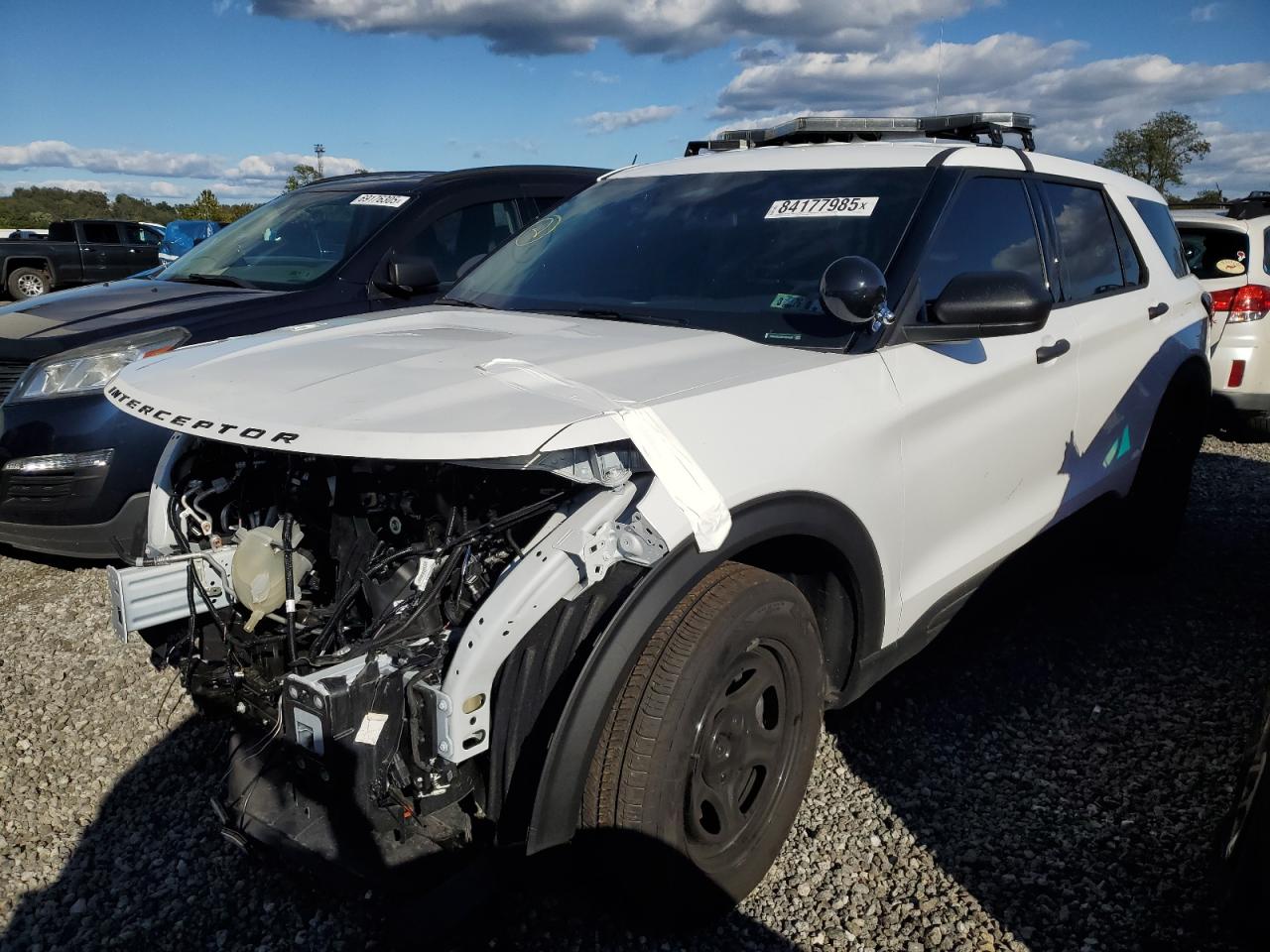 Lot #3301986424 2025 FORD EXPLORER POLICE INTERCEPTOR