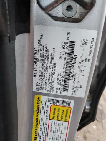 2015 FORD FUSION SE - 3FA6P0LU9FR160624