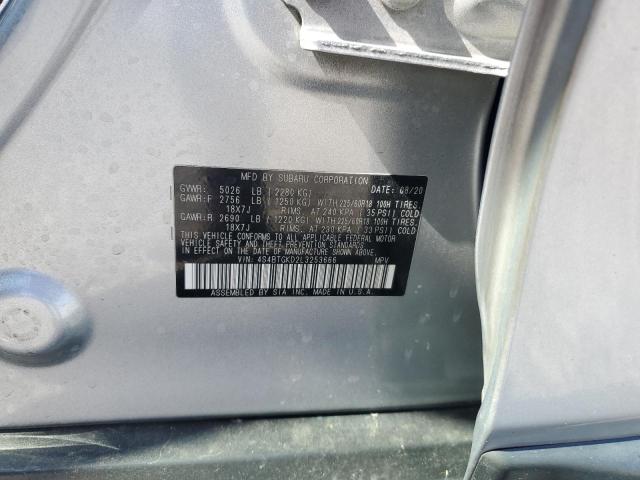 2020 SUBARU OUTBACK ON - 4S4BTGKD2L3253666