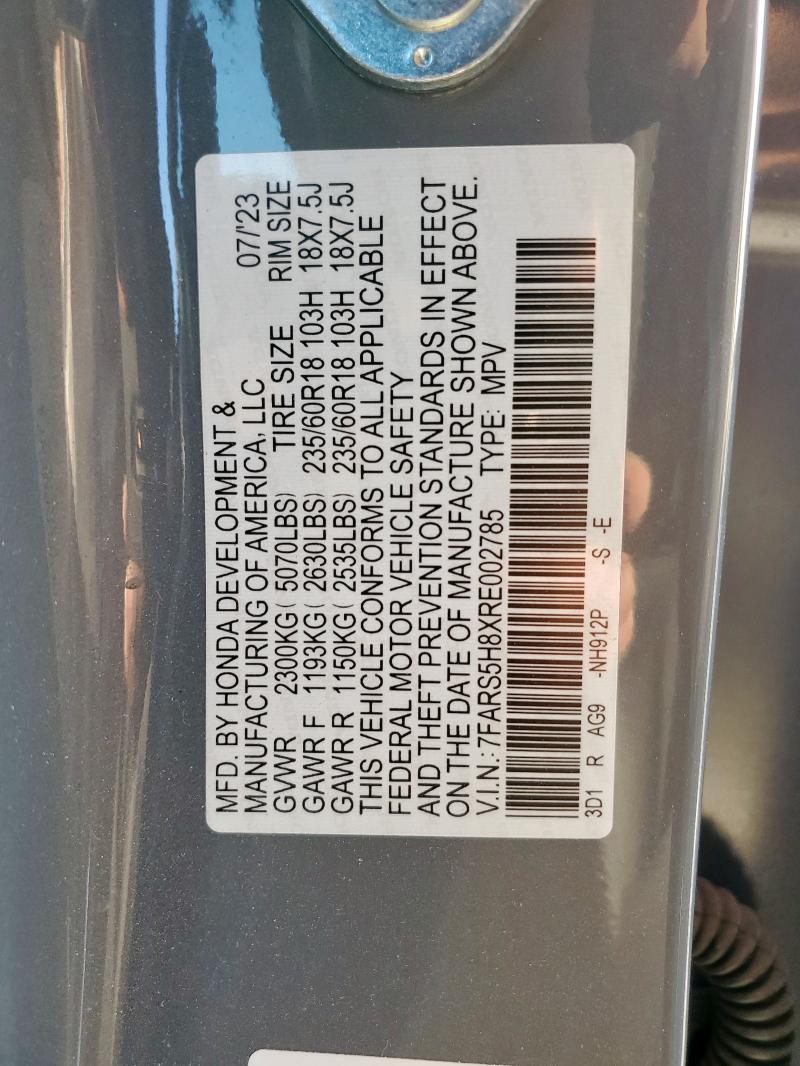 2024 HONDA CR-V SPORT-L - 7FARS5H8XRE002785