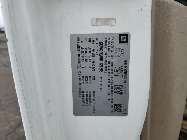 2011 CHEVROLET EXPRESS G2 #3278584957