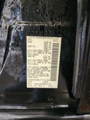 2017 NISSAN FRONTIER S 1N6DD0EV8HN777130