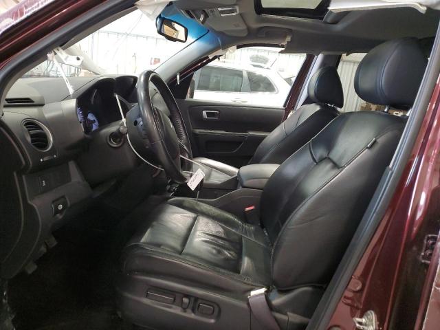 2012 HONDA PILOT EXL - 5FNYF4H51CB044300
