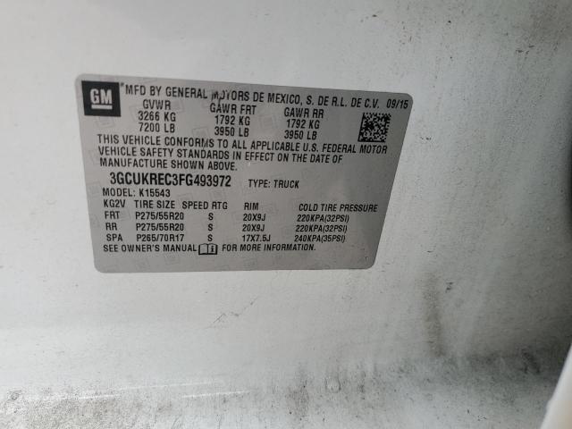 2015 CHEVROLET SILVERADO #3292547711