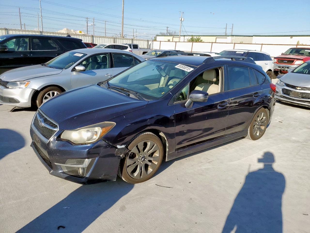 Lot #3287348981 2016 SUBARU IMPREZA SP