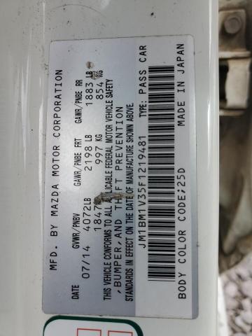 2015 MAZDA 3 TOURING - JM1BM1V35F1219481