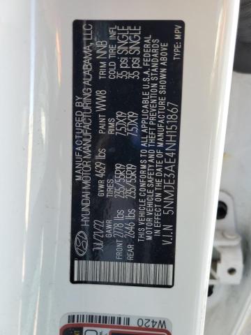 2022 HYUNDAI TUCSON LIMITED #3296886846