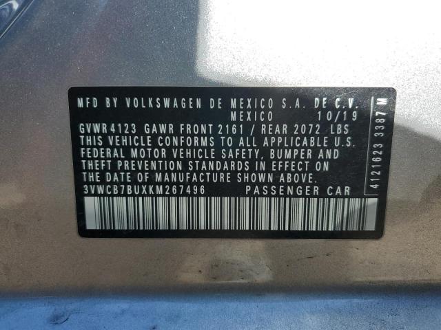 2019 VOLKSWAGEN JETTA S - 3VWCB7BUXKM267496