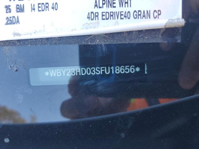 2025 BMW I4 EDRIVE WBY23HD03SFU18656