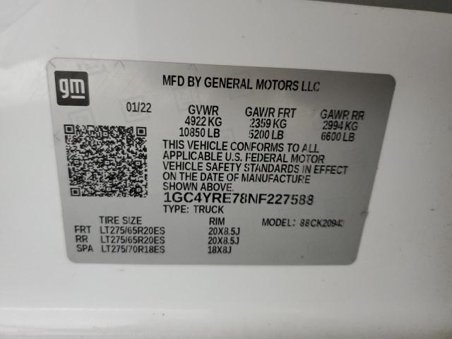 2022 CHEVROLET SILVERADO #3304523479