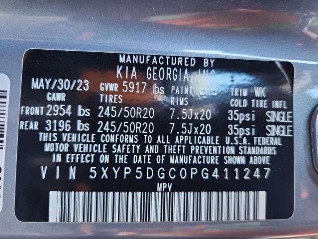 2023 KIA TELLURIDE - 5XYP5DGC0PG411247