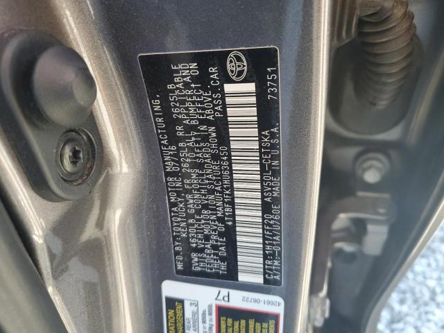 2017 TOYOTA CAMRY LE - 4T1BF1FK1HU636450