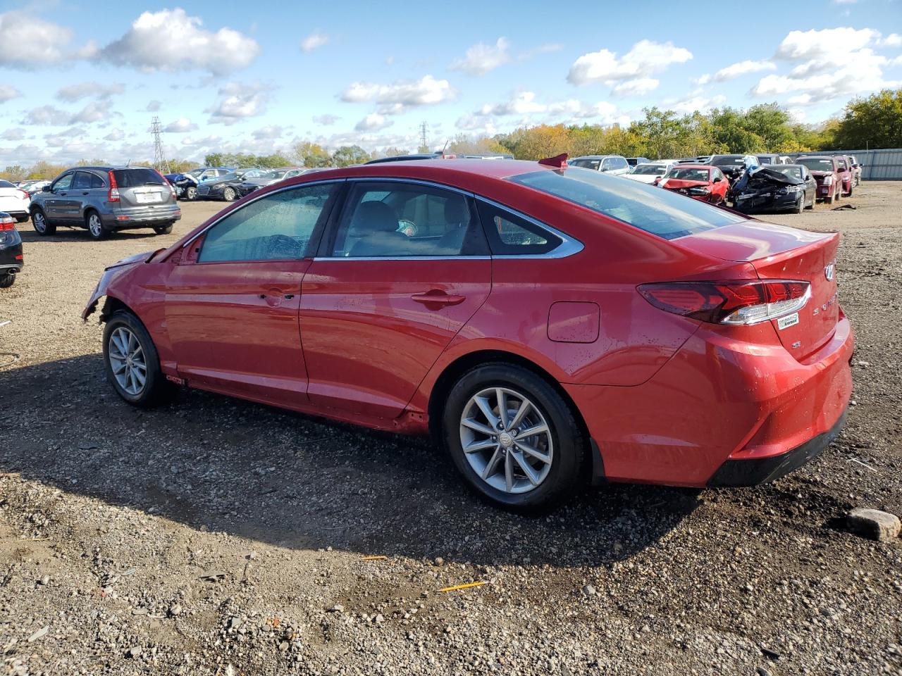 Lot #3284954923 2018 HYUNDAI SONATA SE